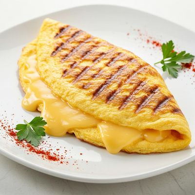 Double Egg Cheese Omelette